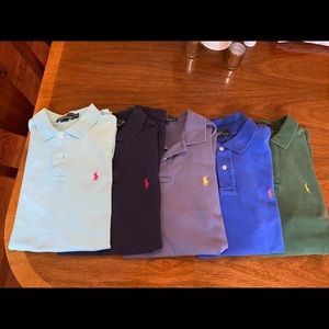 5 Ralph Lauren Large Polos